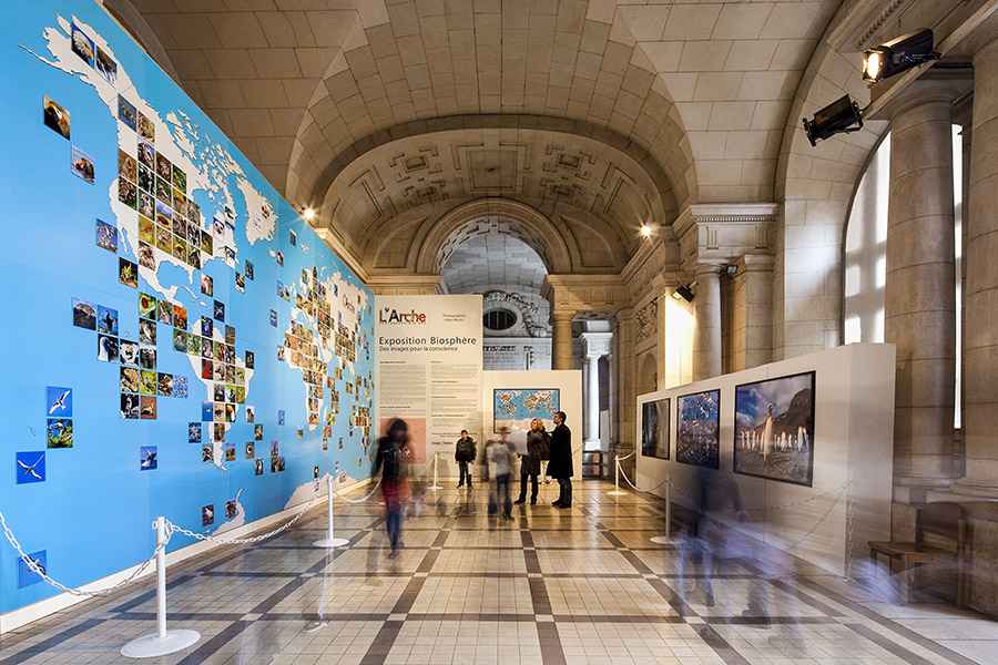 Gilles Martin's photograph from the exhibition Biosphere
