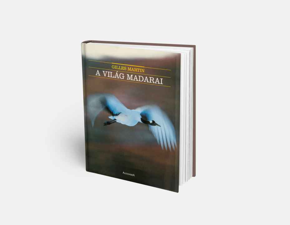 Livre "A Világ Madarai", disponible sur la boutique en ligne de Gilles Martin