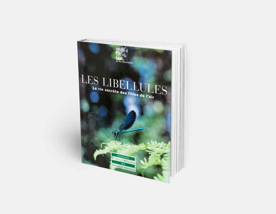 Livre "Les libellules", disponible sur la boutique en ligne de Gilles Martin