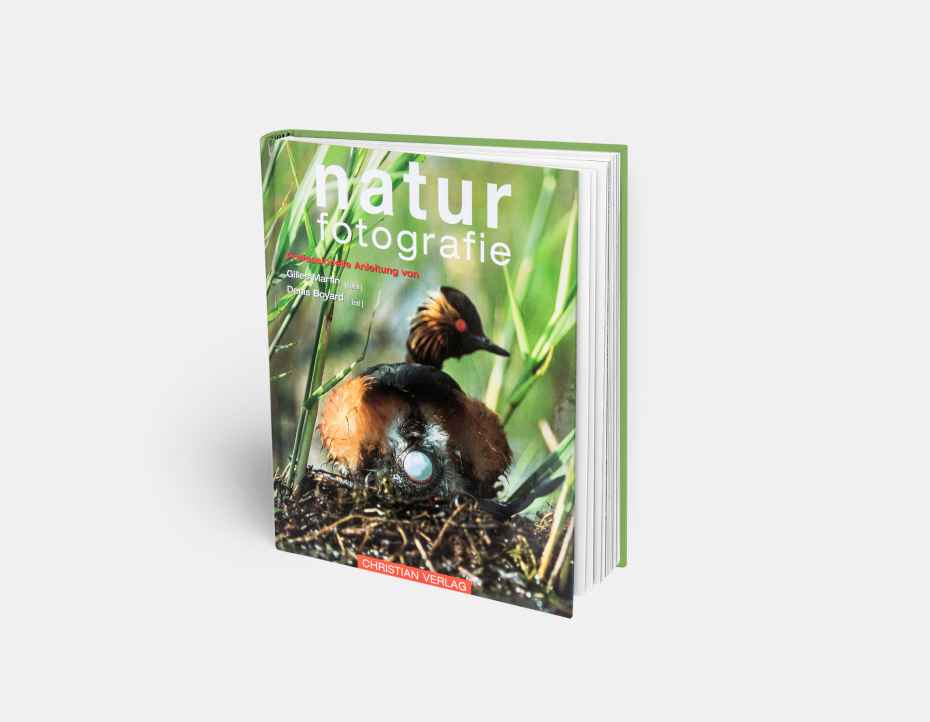 Livre "Photographier la nature dans tous ses milieux", disponible sur la boutique en ligne de Gilles Martin