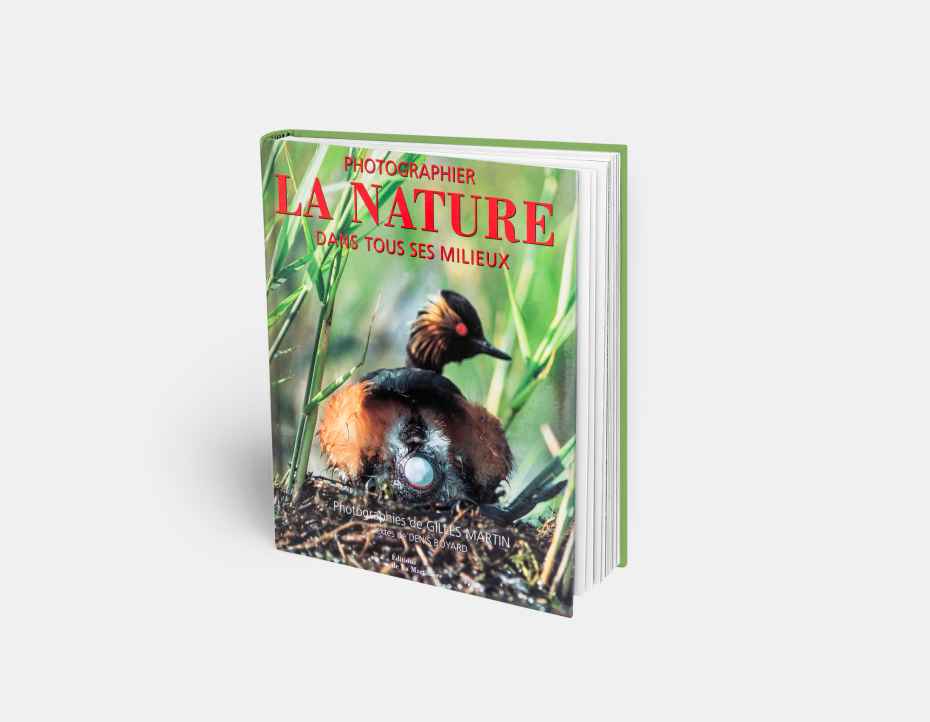 Livre "Natur Fotografie", disponible sur la boutique en ligne de Gilles Martin